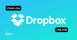 Nâng cấp tài khoản Dropbox  1 Năm 2
