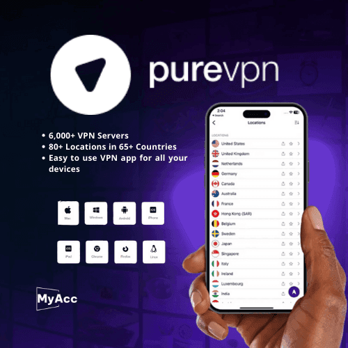 Tài khoản Purevpn